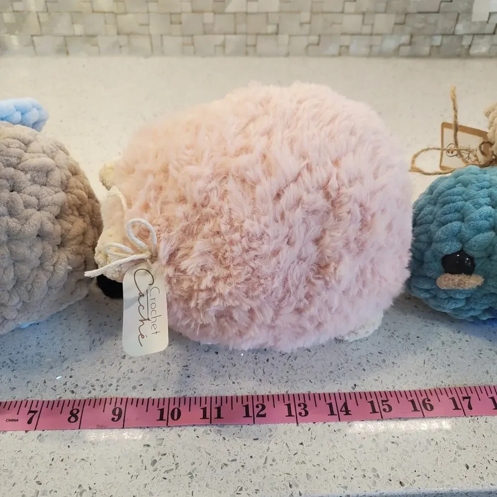 Handmade Hedgehog Amigurumi Plushies Crochet Bee Plush NEW